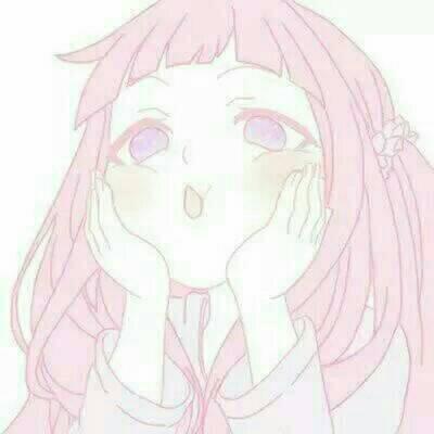 简单可爱呆萌高清动漫女头