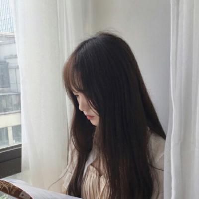 微信清新唯美长发女生头像