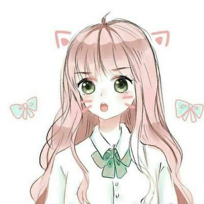 微信一对两张小清新动漫情侣头像