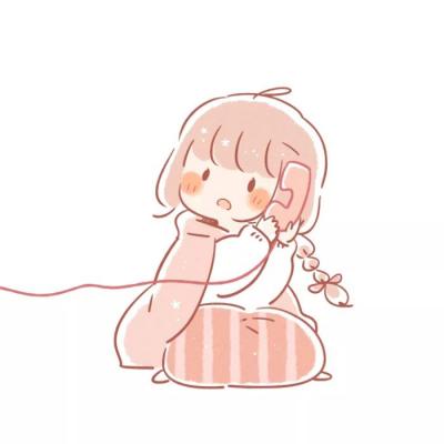 卡通可爱萌系情侣头像一对两张