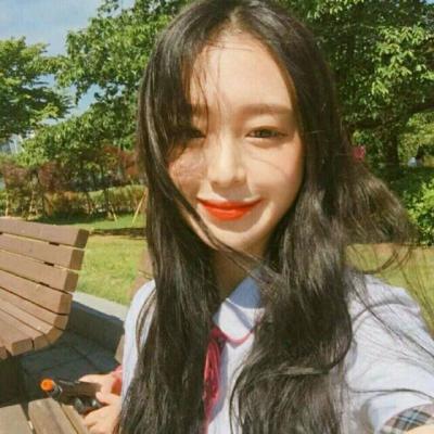 微信女生小清新森系真人头像