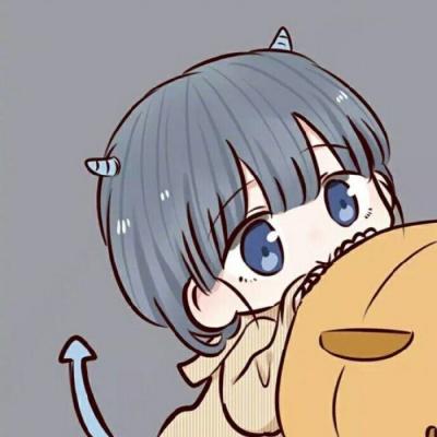 卡通萌图一对两张情侣头像