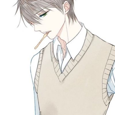 微信高冷帅气二次元男生头像