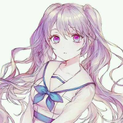 动漫二次元高清微信头像女