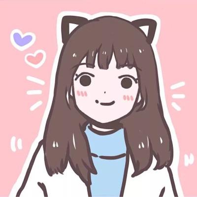 可爱元气动漫少女微信头像