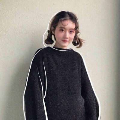 真人颓废微信头像女