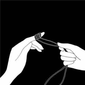 高人气手控手绘黑白个性头像