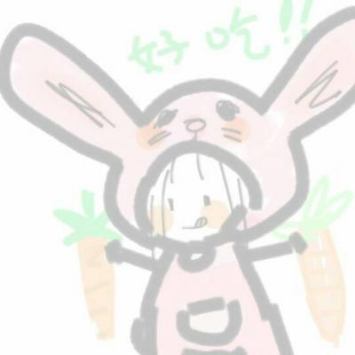 淡色系可爱小女孩卡通头像