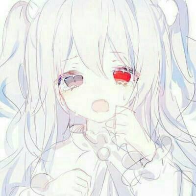 简单可爱呆萌高清动漫女头