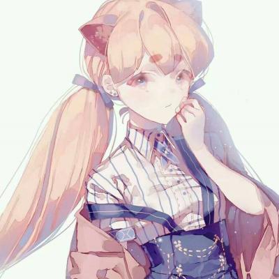 动漫二次元高清微信头像女