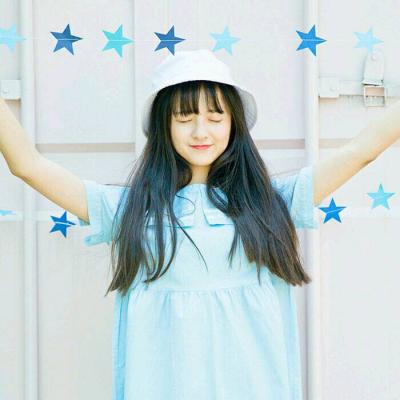 微信女生小清新森系真人头像