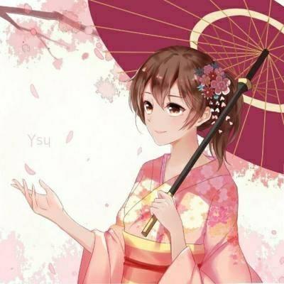 微信一对两张小清新动漫情侣头像