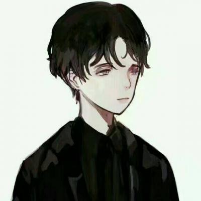 微信男生伤感孤独动漫头像
