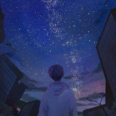 落魄颓废慵懒动漫微信头像