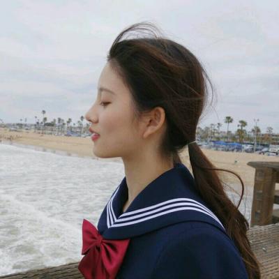 微信女生小清新森系真人头像