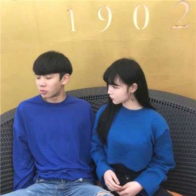 情侣头像一对两张独一无二真人