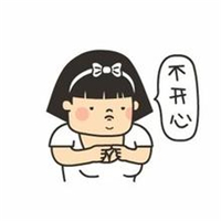 不开心头像
