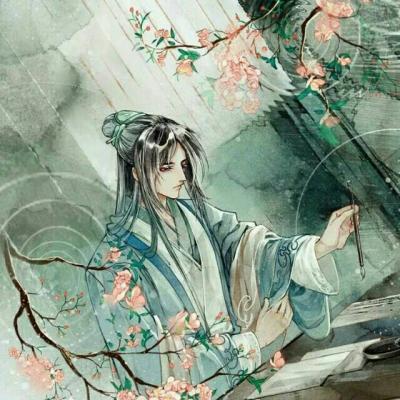意境古风动漫男头像