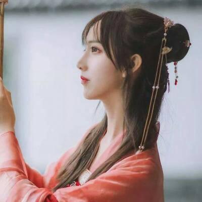 真人闺蜜头像一组两张古风唯美