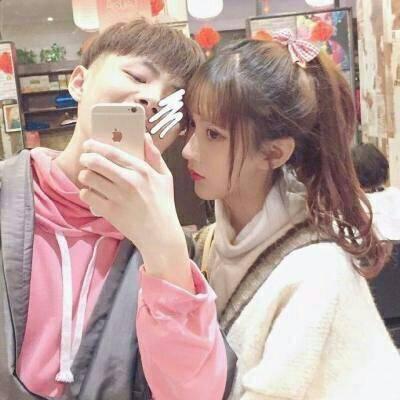 甜蜜小清新的微信秀恩爱情侣头像