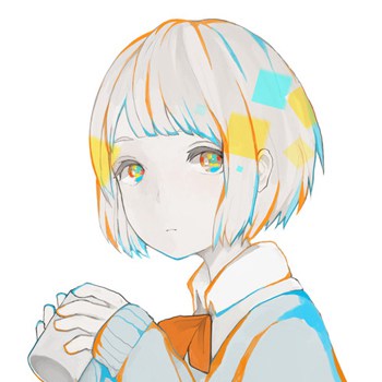 微信甜美可爱动漫二次元女生头像