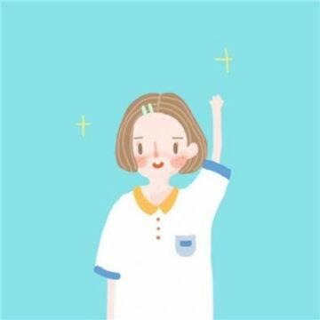 微信头像卡通可爱女孩图片