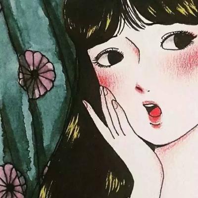 腹黑高冷动漫女头像图片