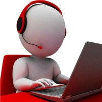 男客服工作头像图片