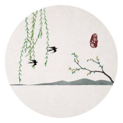 中国水墨画古风头像图片