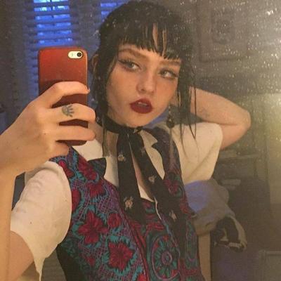 非主流欧美风女生头像图片