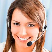 女生客服工作头像图片