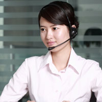 女生客服工作头像图片