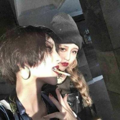 非主流欧美风女生头像图片