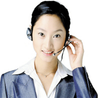 女生客服工作头像图片