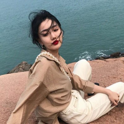 女生头像抑郁气质高清图片