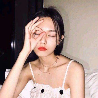 美女真人头像图片高清