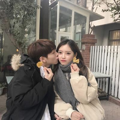 超甜情头真人一对超撩独一无二