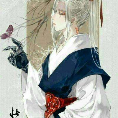 意境古风动漫男头像