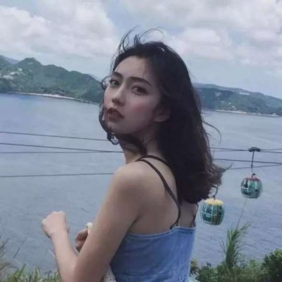 酷酷的爱笑女生头像图片