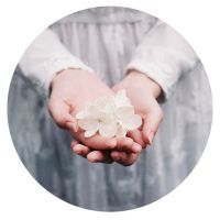 女生手部清新头像图片