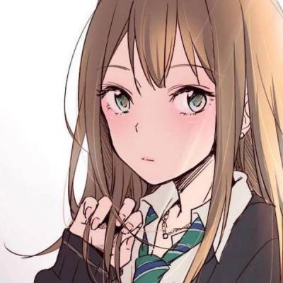 女生头像动漫可爱少女心小清新图片