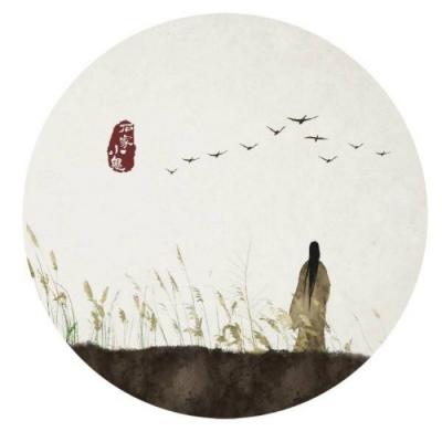 中国水墨画古风头像图片