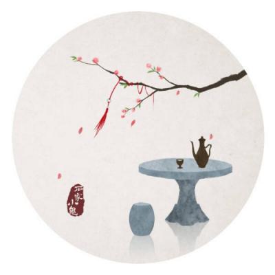 中国水墨画古风头像图片