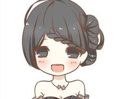 超萌卡通两人闺蜜头像分开图片