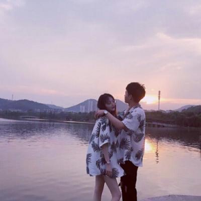 超甜情头真人一对超撩独一无二