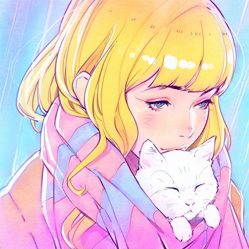 高冷少女动漫图片头像