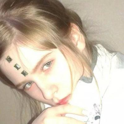 非主流欧美风女生头像图片