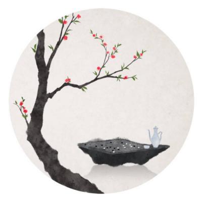 中国水墨画古风头像图片