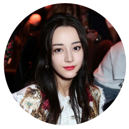 迪丽热巴网红头像图片