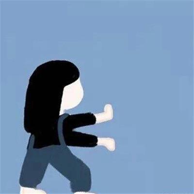 情头一对两张分开动漫高清图片
